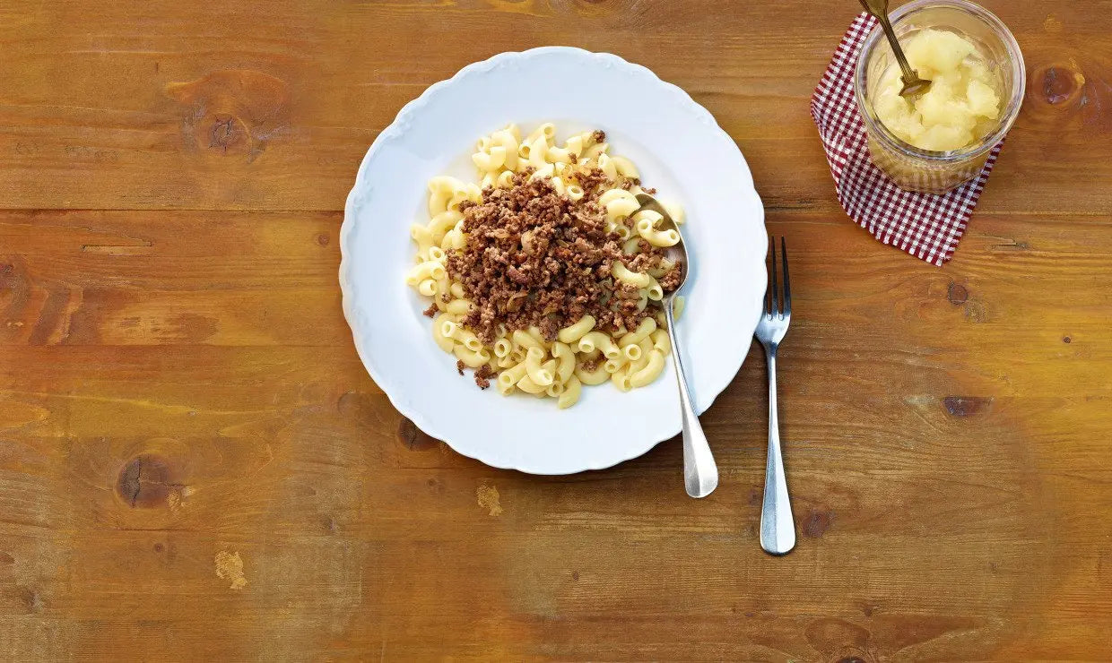 Hörnli mit Ghacktem